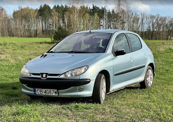 kujawsko-pomorskie Peugeot 206 cena 2800 przebieg: 290027, rok produkcji 2003 z Bydgoszcz